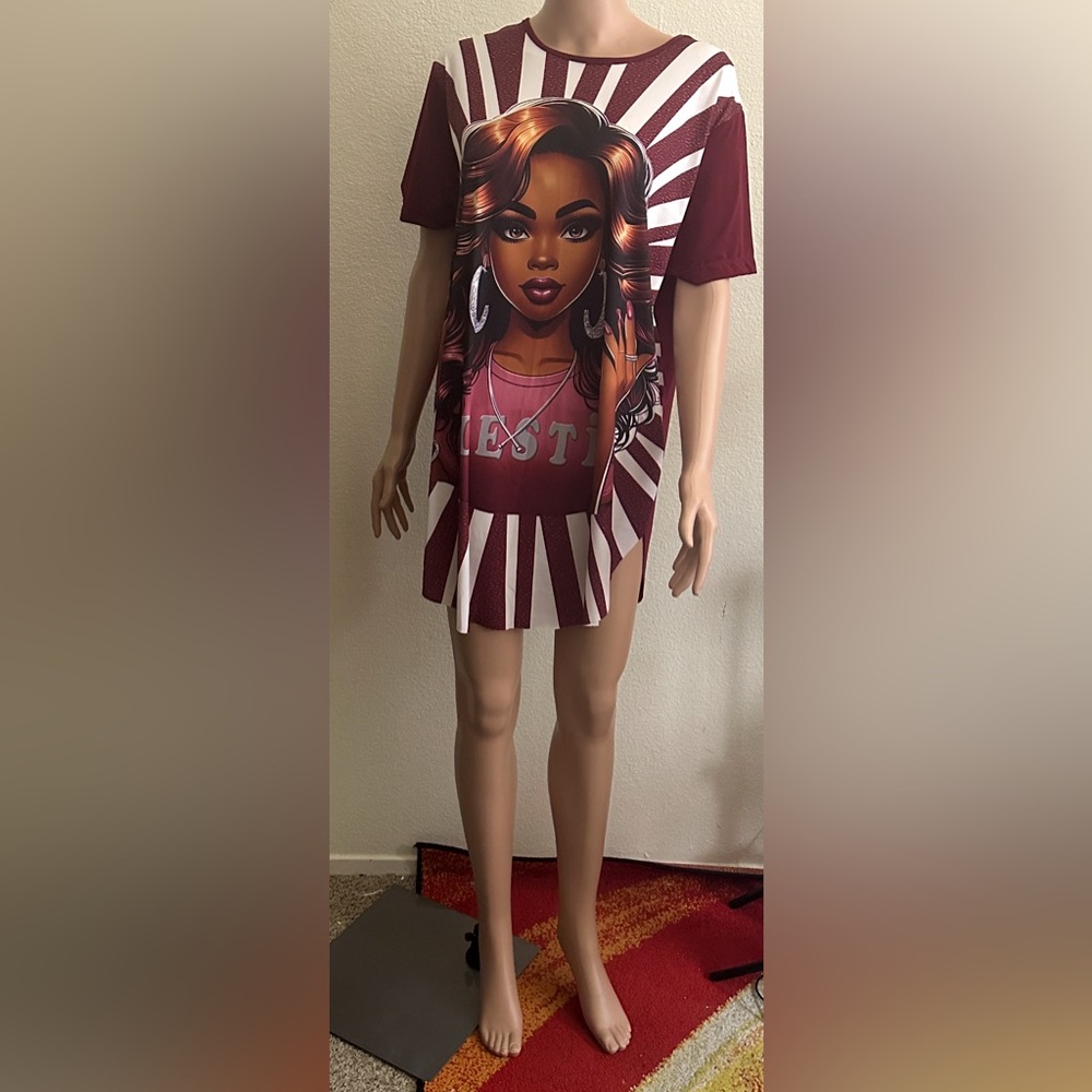 Graphic Print Women's Top